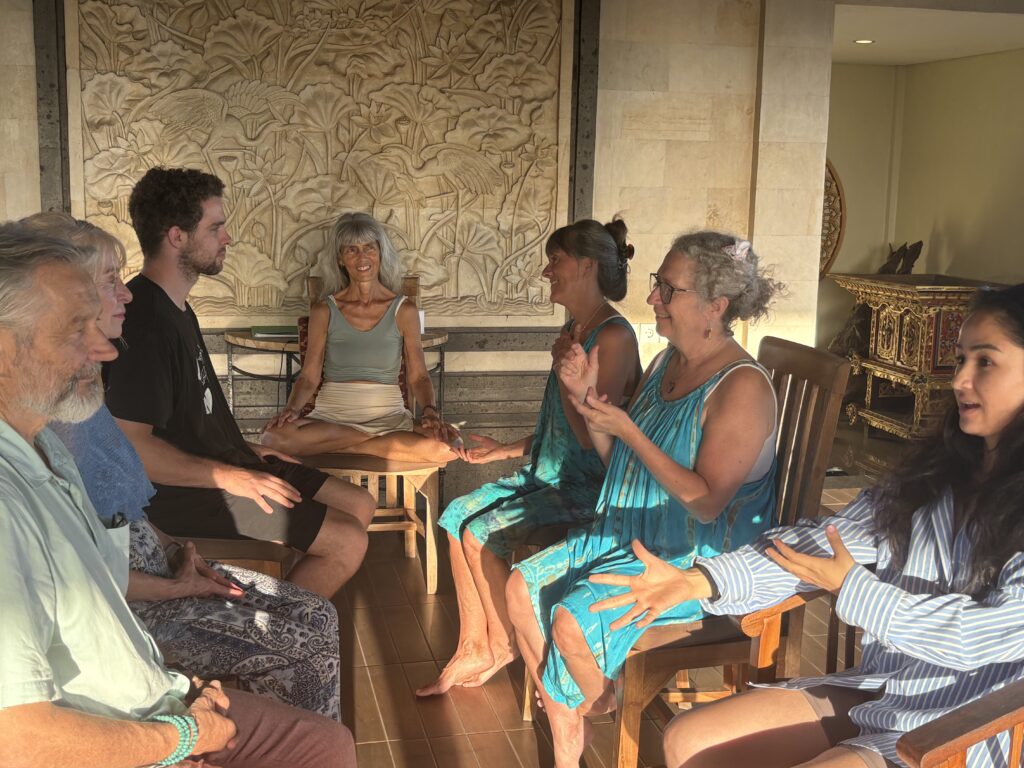 Bali 10-Day Enlightenment Intensive Retreat 2027 2026 bali ei dyad row with meranda 3